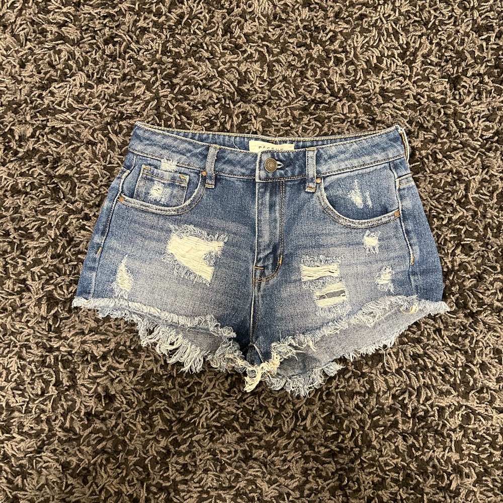 PacSun High Rise Denim Shorts